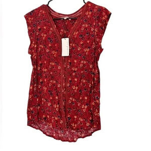 Current Air Anthropologie Brand Button Down Blouse NWT Size‎ XS